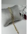    Zirkon Taşlı Pirinç Zirkon Bileklikler 17+2 Cm  - IEG0312