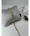    Zirkon Taşlı Pirinç Zirkon Bileklikler 17+2 Cm  - IEG0316