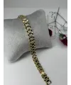    Zirkon Taşlı Pirinç Zirkon Bileklikler 17+2 Cm  - IEG0319
