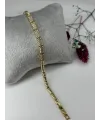    Zirkon Taşlı Pirinç Zirkon Bileklikler 17+2 Cm  - IEG0321