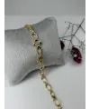    Zirkon Taşlı Pirinç Zirkon Bileklikler 17+2 Cm  - IEG0331