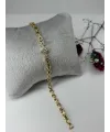    Zirkon Taşlı Pirinç Zirkon Bileklikler 17+2 Cm  - IEG0339