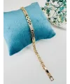    Zirkon Taşlı Pirinç Zirkon Bileklikler 18+2 Cm  - Kbl0273