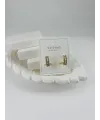 Zirkon Taşlı Pirinç Zirkon Küpe - Kp00308