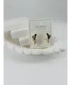 Zirkon Taşlı Pirinç Zirkon Küpe - Kp00310