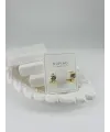 Zirkon Taşlı Pirinç Zirkon Küpe - Kp00318