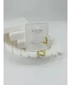 Zirkon Taşlı Pirinç Zirkon Küpe - Kp00320
