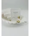 Zirkon Taşlı Pirinç Zirkon Küpe - Kp00323