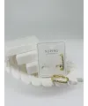 Zirkon Taşlı Pirinç Zirkon Küpe - Kp00331