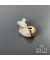Zirkon Taşlı Su Damlası Küpe - Kp00161