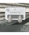 Zirkon Taşlı Su Damlası Küpe - Kp00170