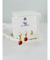 Zirkon Taşlı Üçlü Kombin Kombin - Kp00372