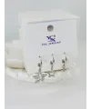 Zirkon Taşlı Üçlü Kombin Küpe - Kp00388