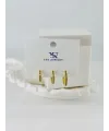 Zirkon Taşlı Üçlü Kombin Küpe - Kp00406