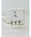 Zirkon Taşlı Üçlü Kombin Küpe - Kp00415