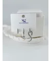 Zirkon Taşlı Üçlü Kombin Küpe - Kp00427