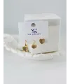 Zirkon Taşlı Üçlü Kombin Küpe - Kp00436