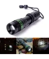 Zoomlu Oto Şarjlı El Feneri  Wt-012