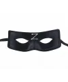 Zorro Maskesi Arkadan Lastikli Z Baskılı