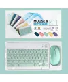 ZR20Km Yeşil Kablosuz Klavye Mouse Set