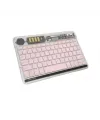 ZR612 Rgb Şeffaf Pembe Bluethooth Klavye