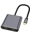 ZR654 Type-C 4 İn 1 Çift Hdmı