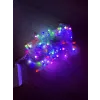 10m 100 Led Damla Uçlu Rgb Işık Şeffaf Kablo Mz-17-10