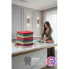 12li Lüks Mikrofiber Bez Seti: İz Bırakmayan Ultra Emici