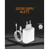 120 Watt Type C Şarj Başlığı Poco X3 X4 X5 Pro Uyumlu