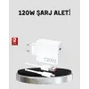 120w Hızlı Şarj Başlığı Ultra Güçlü Type-c Adaptör Kablo Dahil