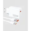 120w Süper Hızlı Şarj Adaptörü – Type-c Kablo Dahil, Yüksek Voltaj Korumalı