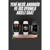 1.83 İnç Akıllı Saat Android Ve İos Uyumlu Çağrı Cevaplayabilen Adımsayar Gps Takibi