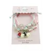 2 Adet Kalp Lüks İp Bileklik