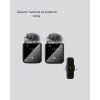 2’li Kablosuz Yaka Mikrofonu Type-c Ve Lightning Uyumlu Profesyonel Set