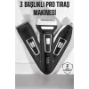 3 Başlıklı Profesyonel Tıraş Makinesi