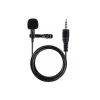 3.5mm Jak 1.5 Metre Double Mikrofon - Siyah