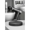 4 Başlıklı Darbeli Şarjlı Masaj Aleti Tabancası Kablosuz