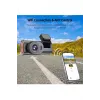 4k Wifi Çift Kameralı Araç Kamerası Gece Görüşlü G-sensörlü Dash Cam 170 Derece