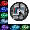 5 Metre Rgb Şerit Led Seti-iç Ve Dış Mekan Silikonlu-tak Çalıştır