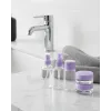 5 Parça Seyahat Banyo Seti 30 Ml Şeffaf Taşınabilir Şişe Seti