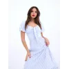 5948 ELBİSE-LOS ANGELES ÇİZGİLİ