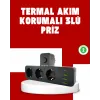 7 Portlu Çoklu Priz Usb Ve Type-c Girişli Akıllı Güç Ünitesi