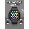 Akıllı Saat Amoled Ekran Gps Ve Uyku Takibi Bluetooth Bağlantılı