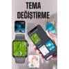Akıllı Saat Amoled Ekran Yeni Nesil Bluetooth Bağlantılı