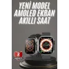 Akıllı Saat Kordon Hediyeli Güçlü Batarya Kapasiteli Titreşimli Bildirim Görme Unisex