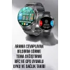 Akıllı Saat Metal Kordonlu Gps Ve Nfc Uyumlu Arama Cevaplayan