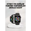 Akıllı Saat Wireless Şarj Yüksek Çözünürlüklü Müzik Dinleme Sesli Cevaplama