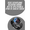 Akıllı Saat Yeni Model Sesli Asistan Bildirim Görme Bluetooth Bağlantılı Müzik Dinleme