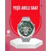 Amoled Smartwatch Harita Modlu Bluetooth Aramalı 3 Değiştirilebilir Kayışlı