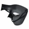 Antik Eskitme Gümüş Erkek Yarım Maske - Phantom Parti  Balo Maskesi